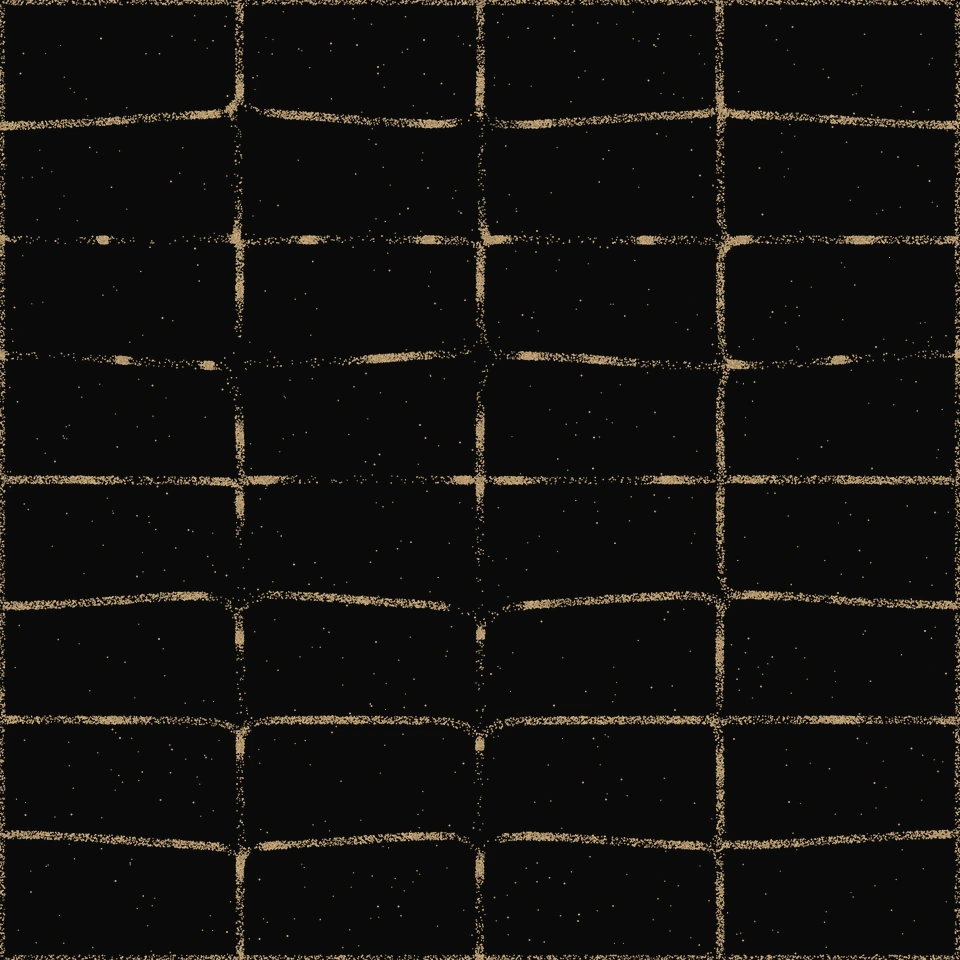 Loom pattern in golden sand